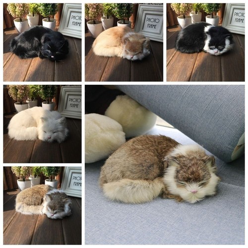 Simulation cat plush toy - simulation,