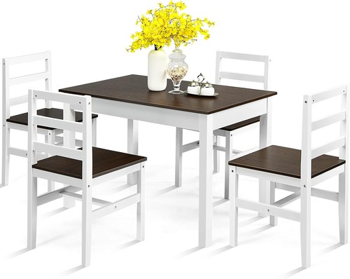 Piece dining set 4 solid - dining,