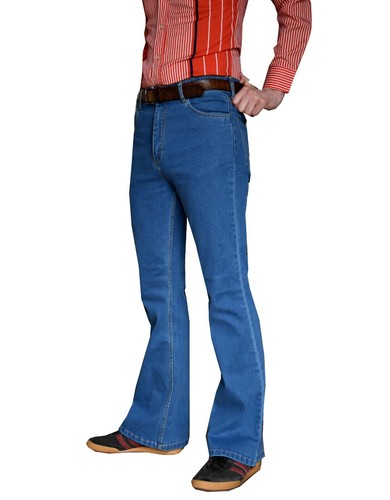 Mens stonewash bootcut - stonewash,