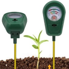 3-in-1 Soil Test Kit, Soil Moisture Meter/Soil ph Meter/Fertility Soil Tester S4
