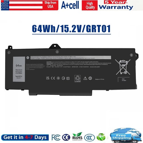 Grt01 battery for dell - ✅grt01,