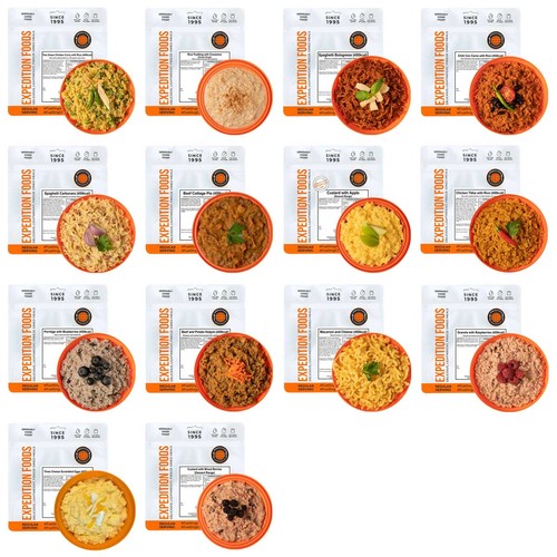 Expedition foods freeze - foods, freeze-dried