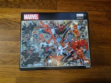 Disney Monopoly Marvel SPIDER-MAN Edition & 2000 piece Spiderverse Puzzle