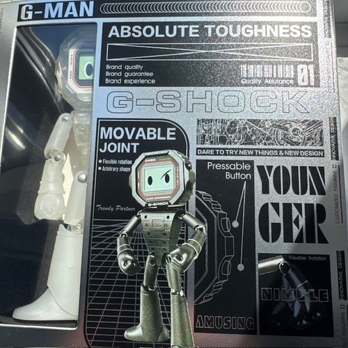 Clear shock g man - , rare
