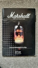 Marshall Amplification AVT100X Owners Manuel