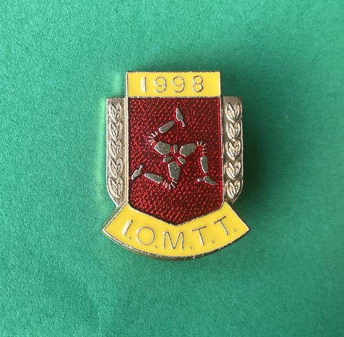 Isle man 1998 enamel - tt,