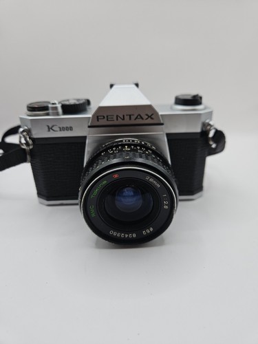 Pentax k1000 slr with - pentax,