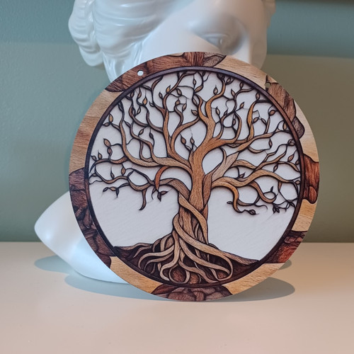 Wooden round dimensional - 2,