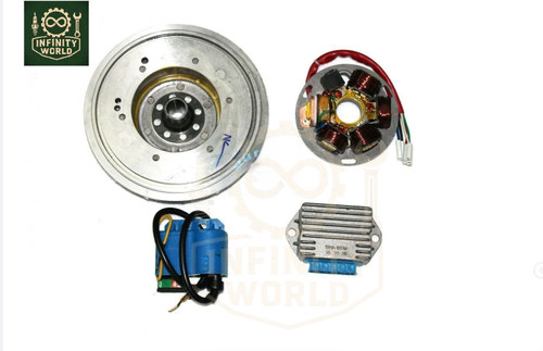 Vespa 20mm flywheel - flywheel, 12v