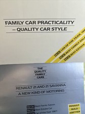 The Renault 21 Range Original