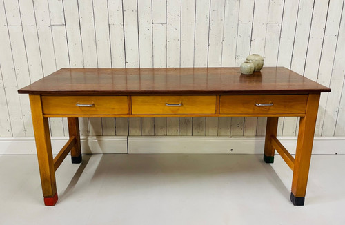 Vtg desk table school - table,