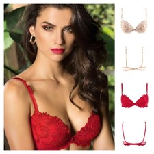 Lise Charmel Dressing Floral Bra Contour Moulded Luxury Womens Lingerie ACC8588