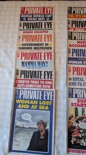 18 X Private Eye Magazine
