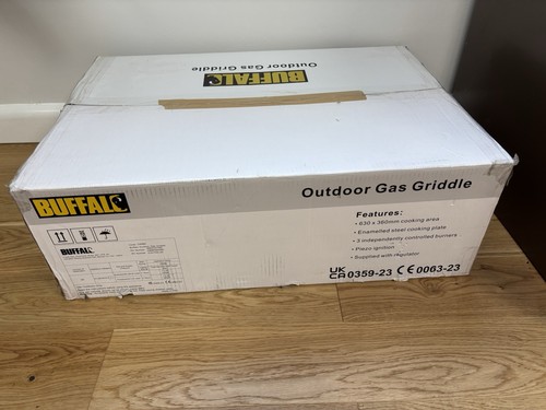 Buffalo outdoor gas griddle - gas,