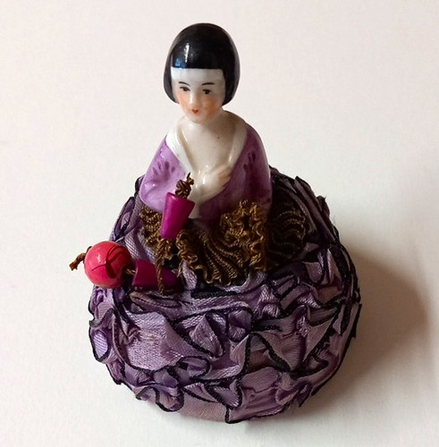 Pin cushion doll - pin,