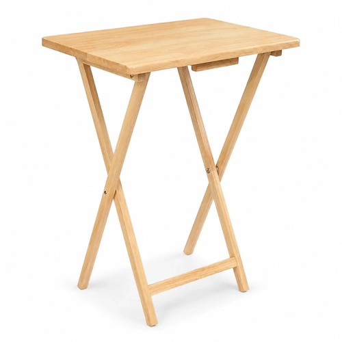 Foldable wooden tray - foldable,