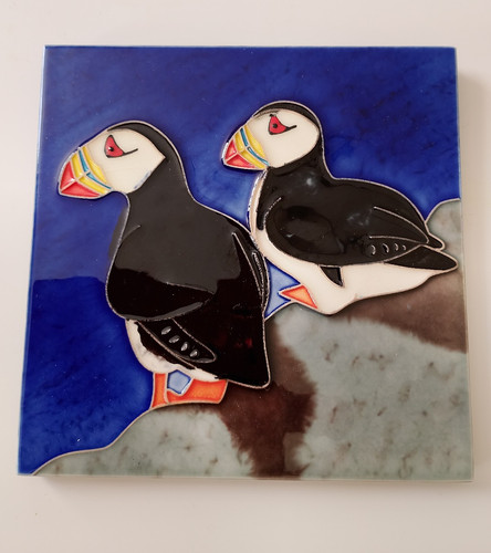 Hand painted ceramic - painted,