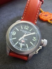 NEW. Stuhrling ST90016 Sea Hawk Automatic Mens Watch. 100m Water Resistant. 