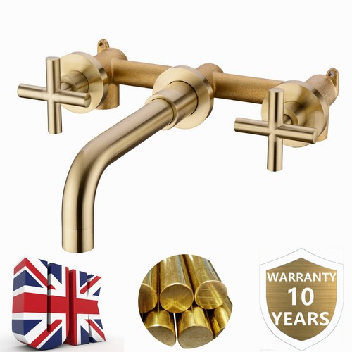 Bathroom brass handle wall - bathroom, 2