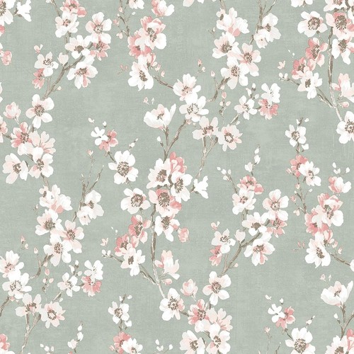 Muriva melody floral wallpaper - melody,
