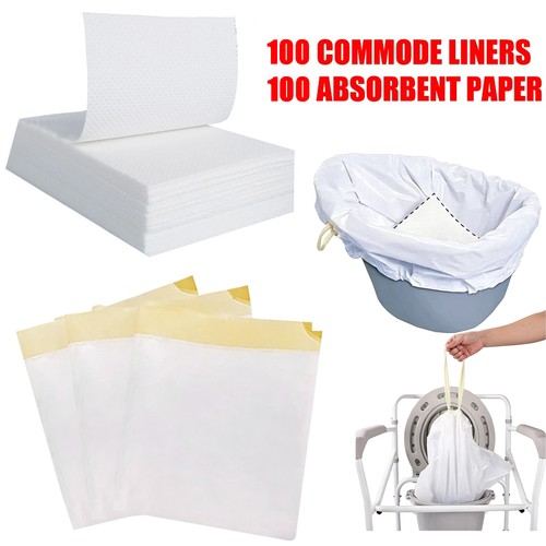 Pack 200 commode liners - of,