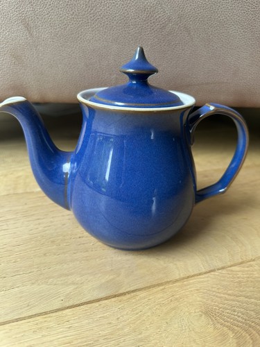 Denby imperial blue - imperial, teapot