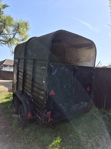 Rice horse trailer prepped for - trailer,