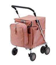 GENUINE Sholley New Range 'Victoria' - 4 / 6 Wheels Shopping Trolley & Cool Bag