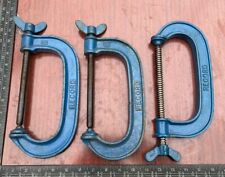 3 X RECORD CLAMPS 6"