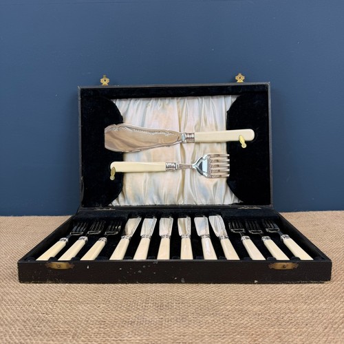 Set vintage epns silver - set,