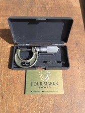 Mitutoyo 103-127 external Micrometer 0-1" with Case