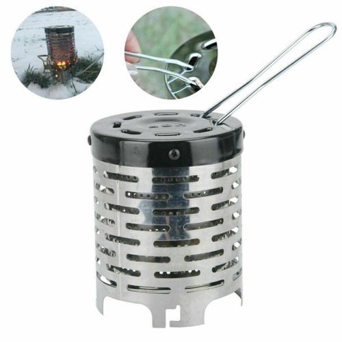Camping heater attachment for - camping,
