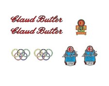 Claud Butler Bicycle Decals