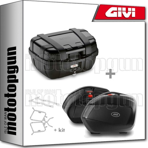 Givi case trekker black trk52b - givi,