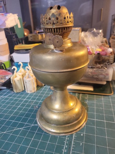 Vintage duplex oil - oil, lamp