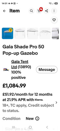 Gala tent pop - gala, waterproof