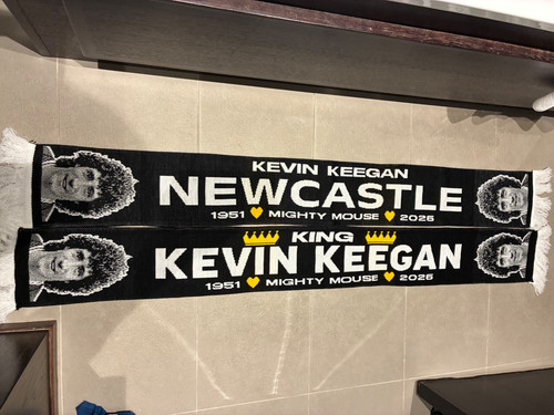 Kevin keegan scarf newcastle - keegan,