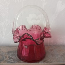 Vintage Cranberry Glass