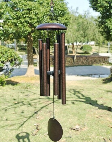 36in metal wind - chimes, outdoor