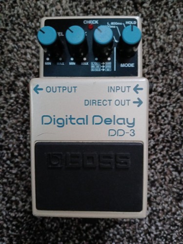 Boss dd3 delay guitar pedal - boss,