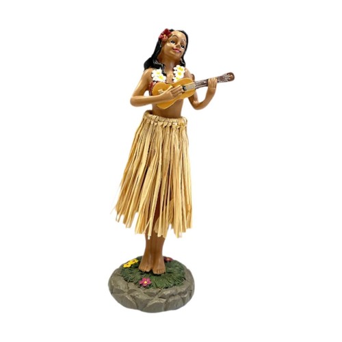 16cm hawaiian hula girl doll - hawaiian,