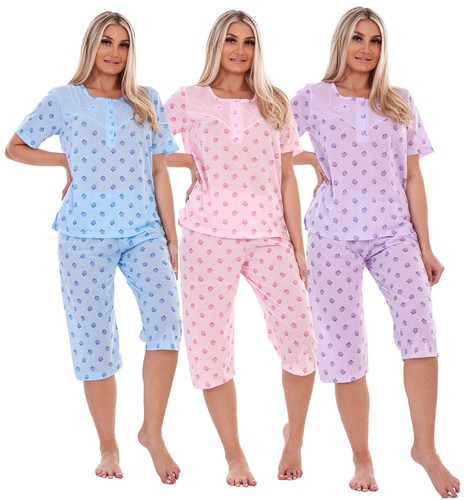 Ladies capri pyjama - capri, set