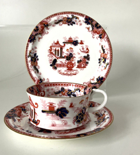 Antique cauldon fine china tea - fine,