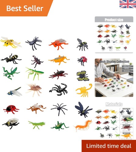 Durable miniature insect - 24-pc,