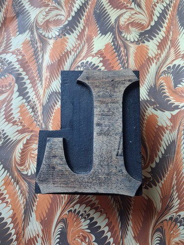Large wooden letterpress - large,