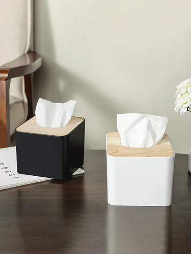 1pc elegant square - 1pc, tissue
