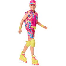 Barbie The Movie Ken Doll and Neon Skating Outfit  Mattel New Kids Childrens Toy