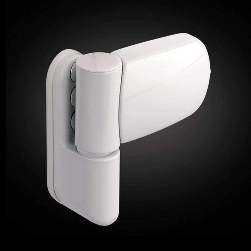 Upvc door flag hinge - hinge, white