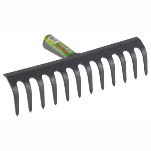 Tooth replacement rake head - tooth,