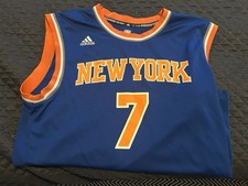 New York Basketball Jersey (Medium) Adidas (NBA)